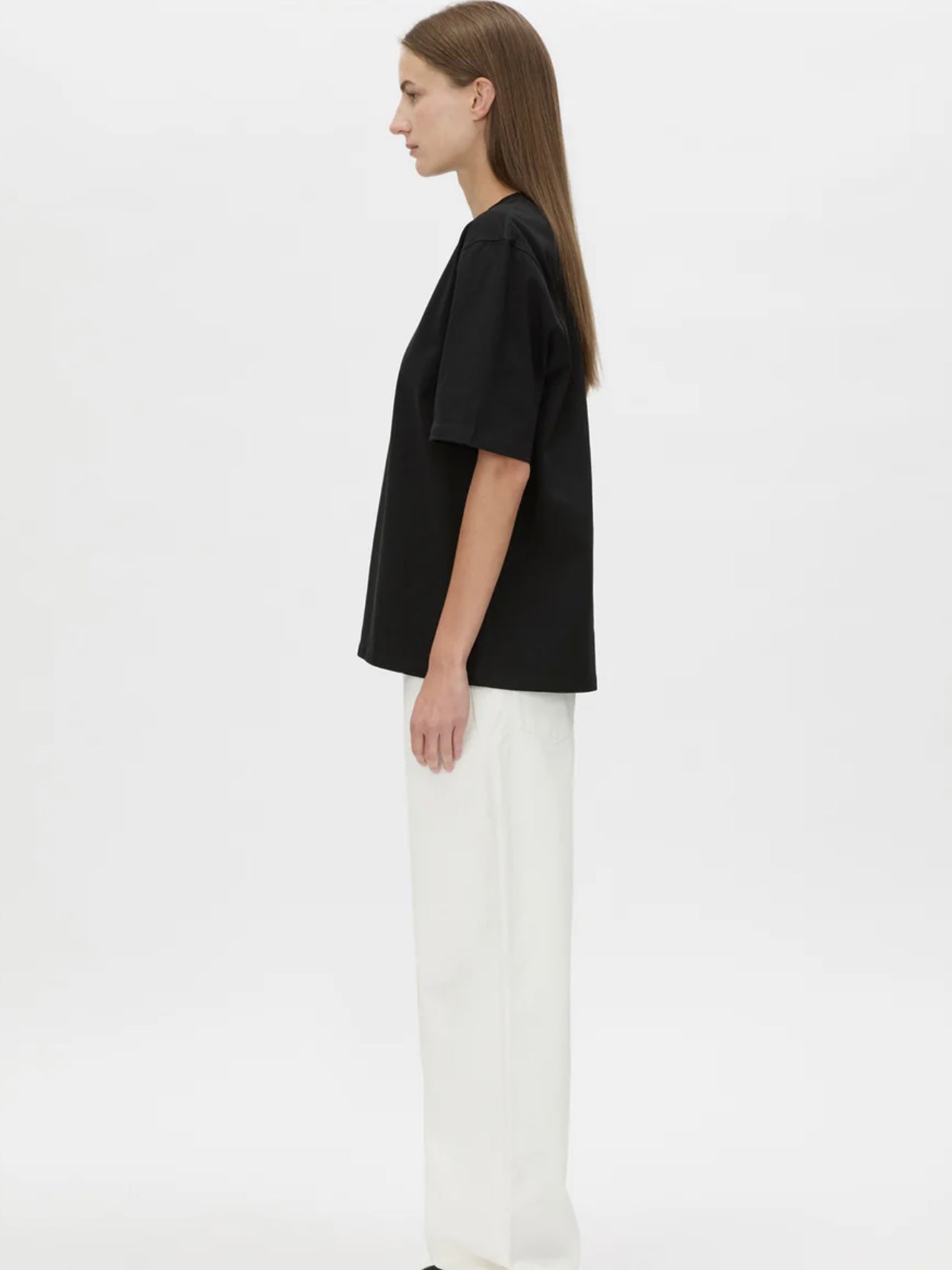 Patina Monogram Tee - Black