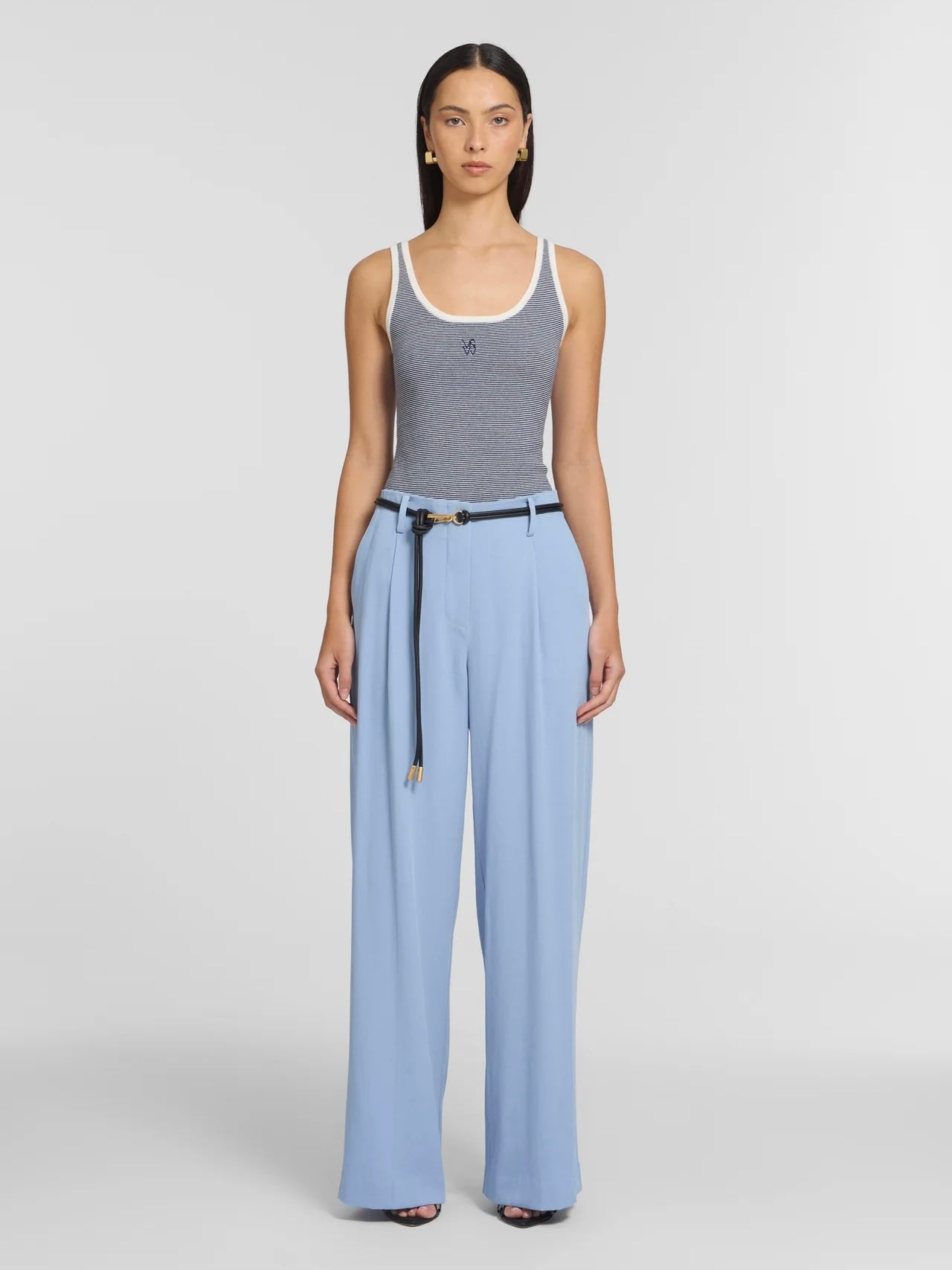 Chronicle Tank - Navy Stripe