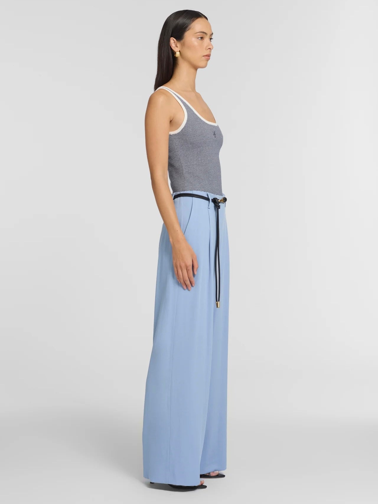 Chronicle Tank - Navy Stripe