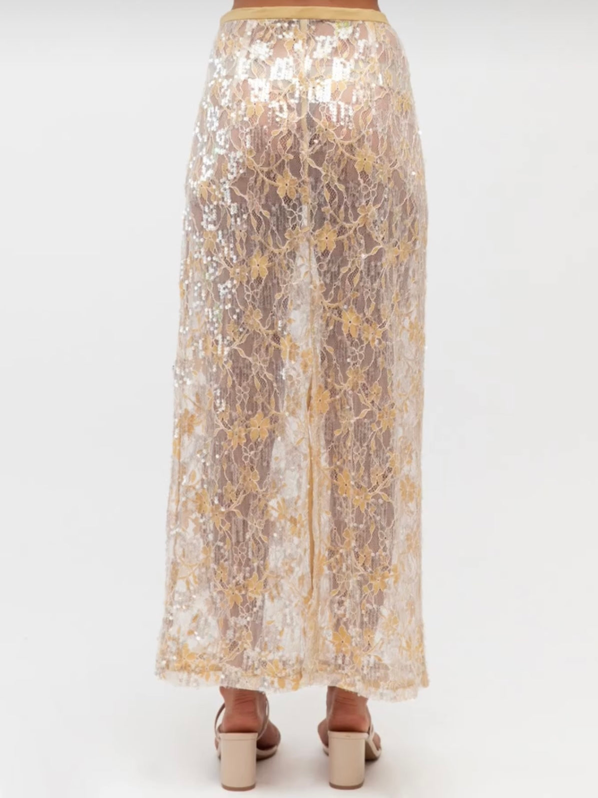 Dion Sequin Skirt