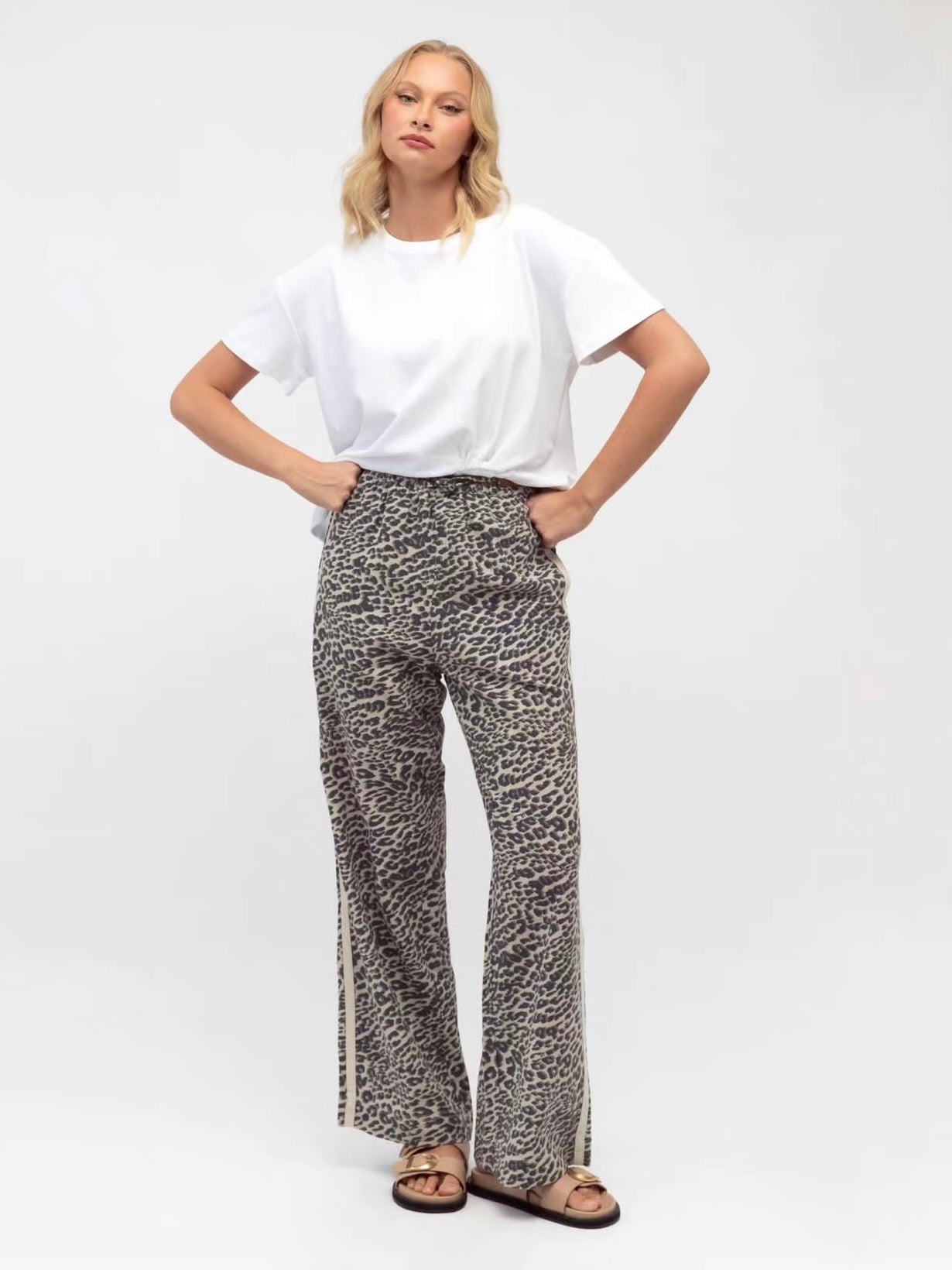 Alora Leopard Pant