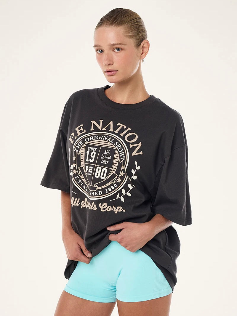 Defend Tee - Smokestone