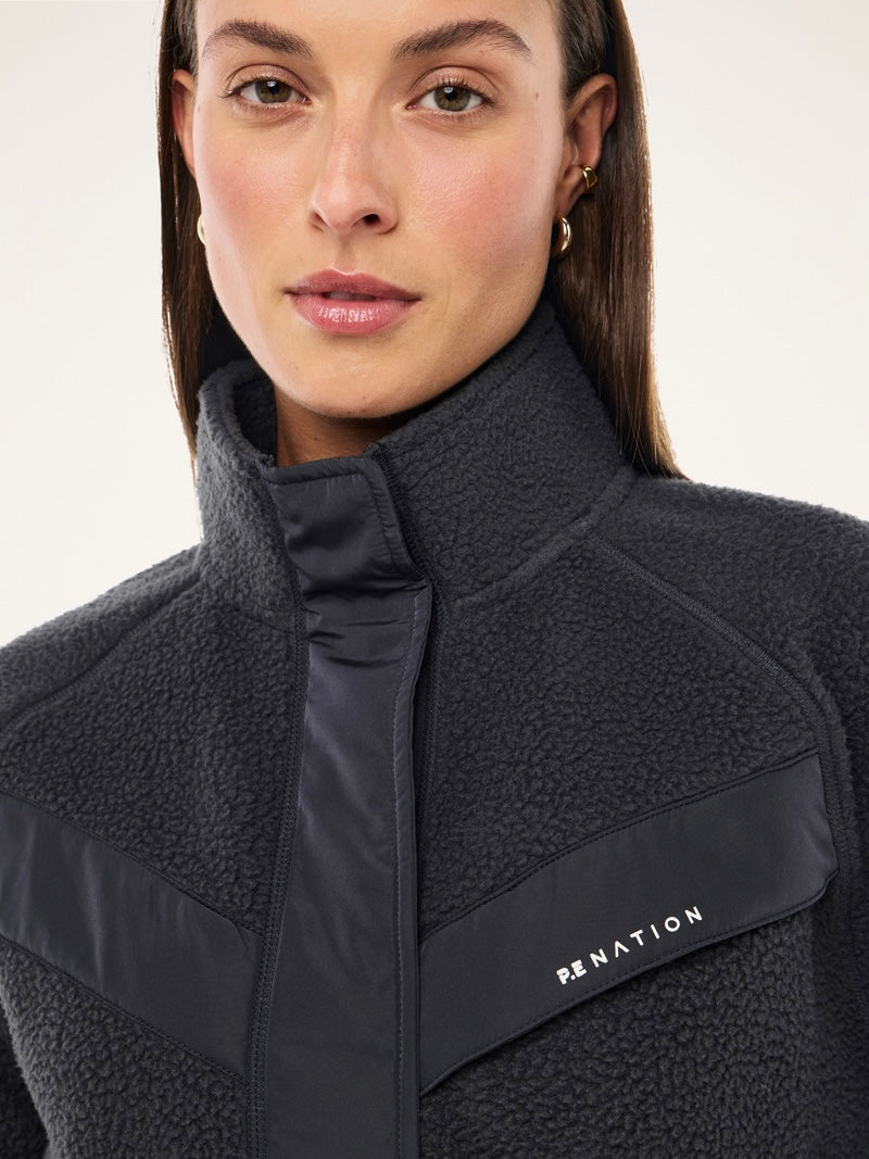 Shelter Sherpa Jacket -Marine Blue