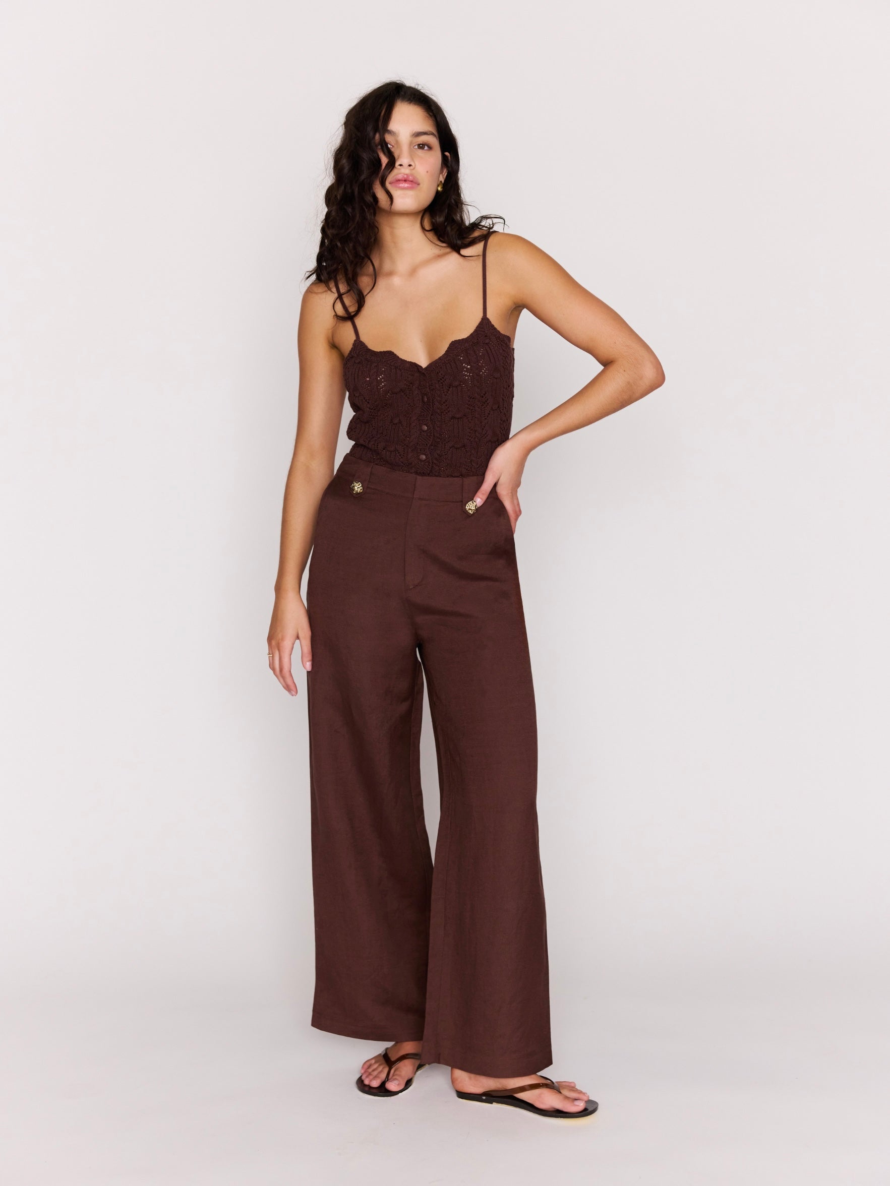 Kaia Wide Leg Pants