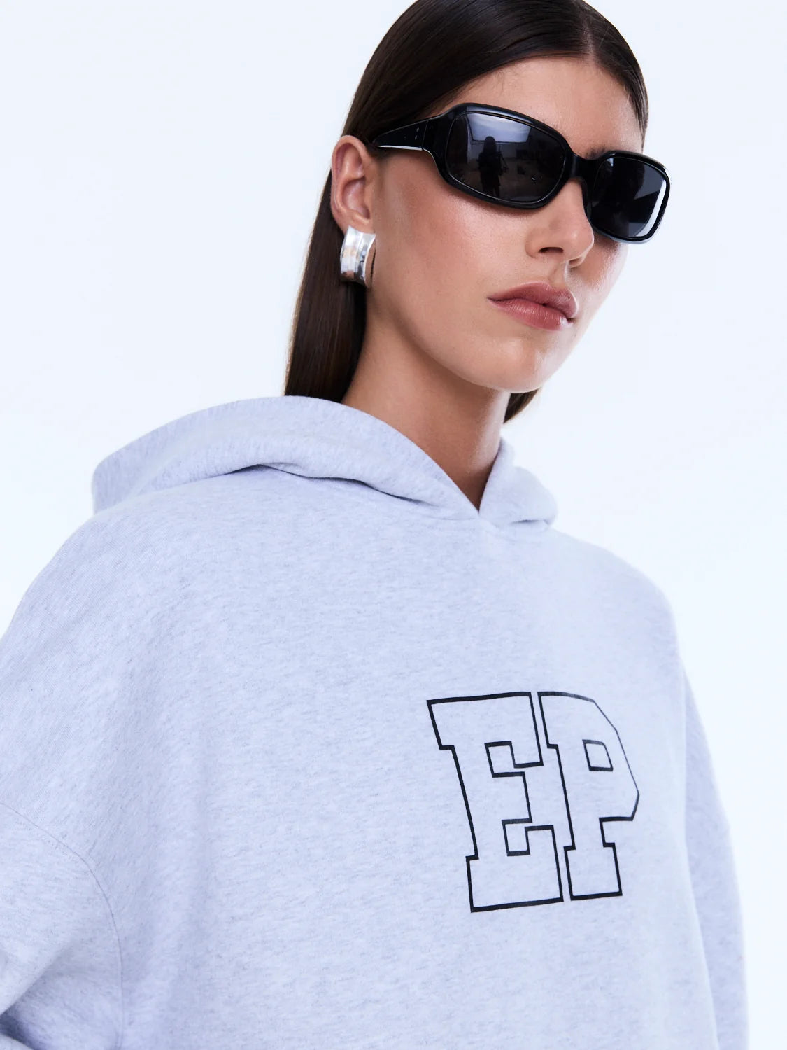 Cassie Oversized Hoodie - Grey