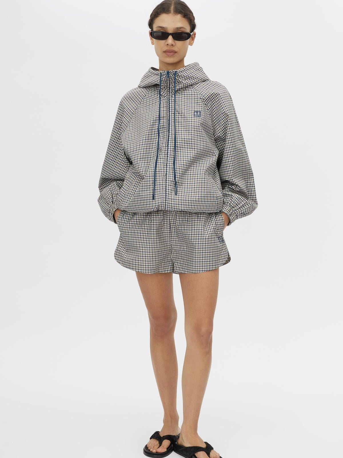 Pierce Check Anorak