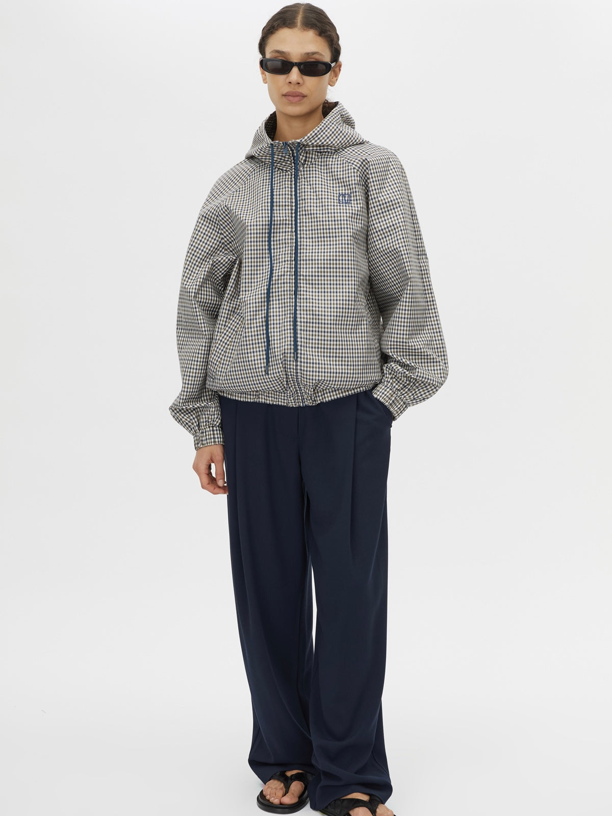 Pierce Check Anorak