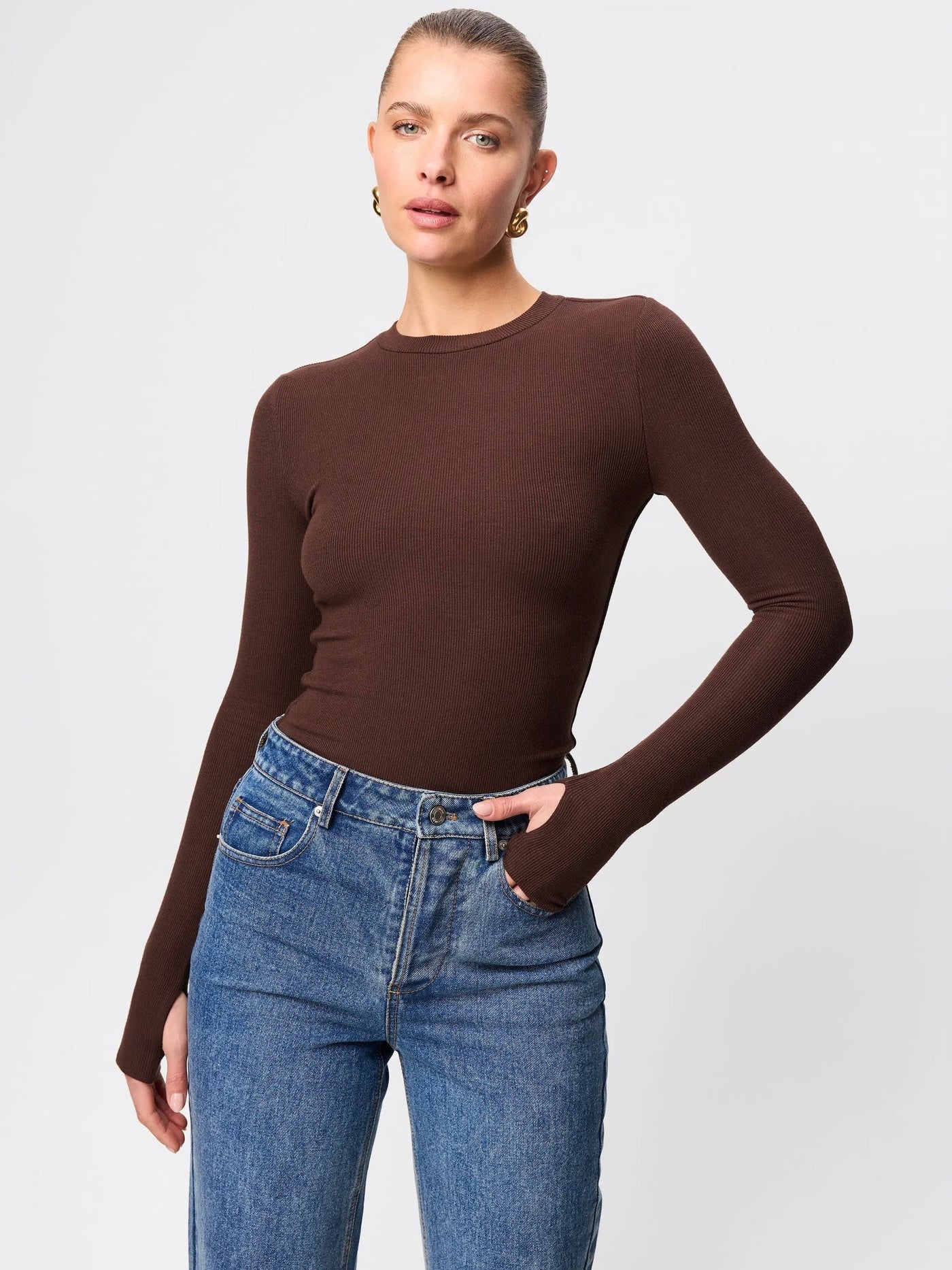 Brooklyn Top - Chocolate