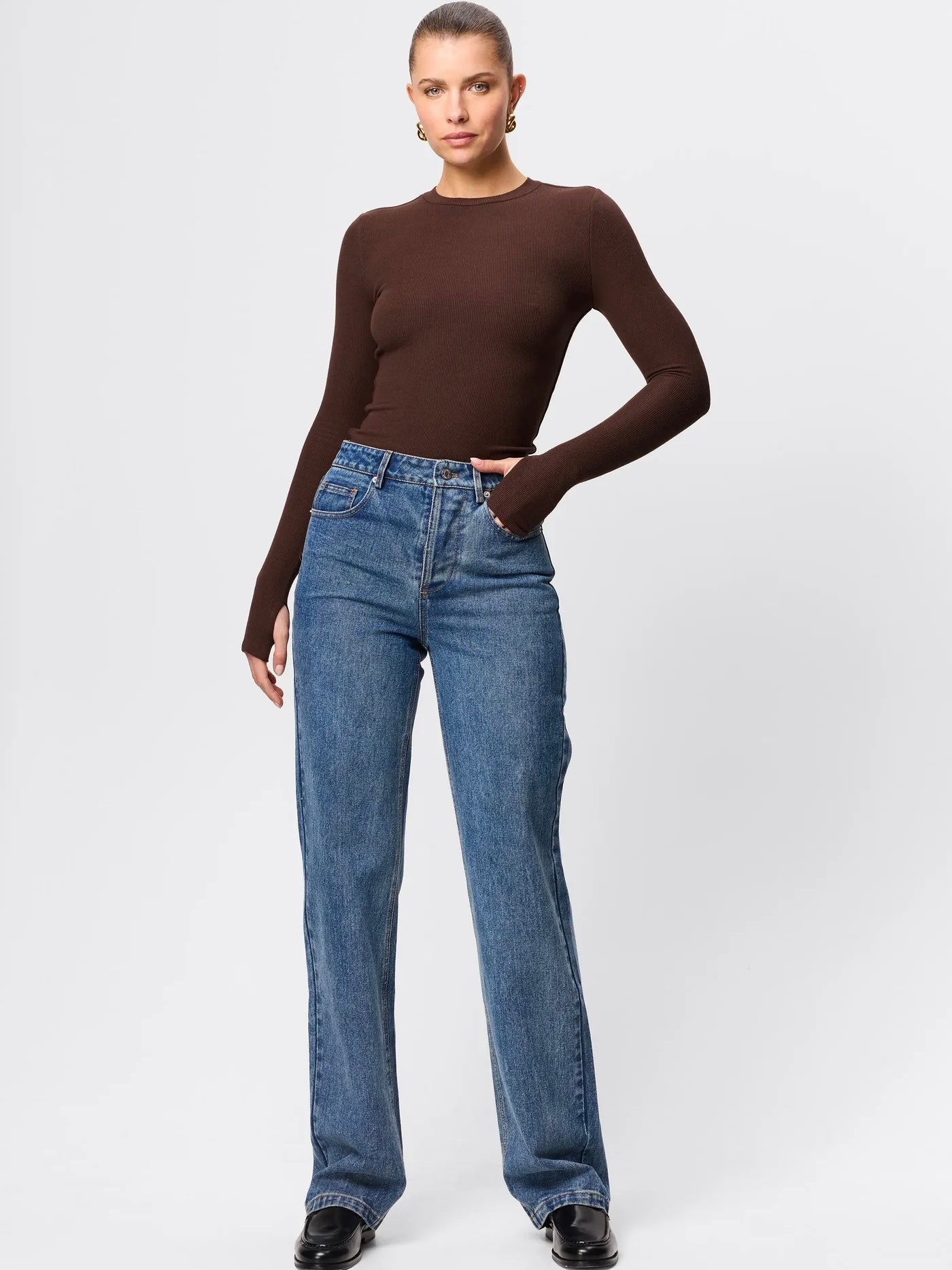 Brooklyn Top - Chocolate