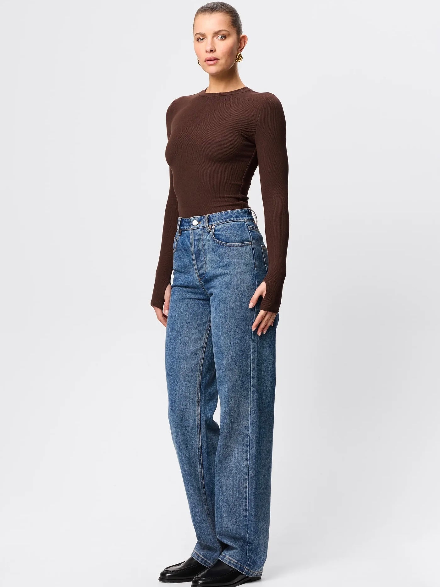 Brooklyn Top - Chocolate