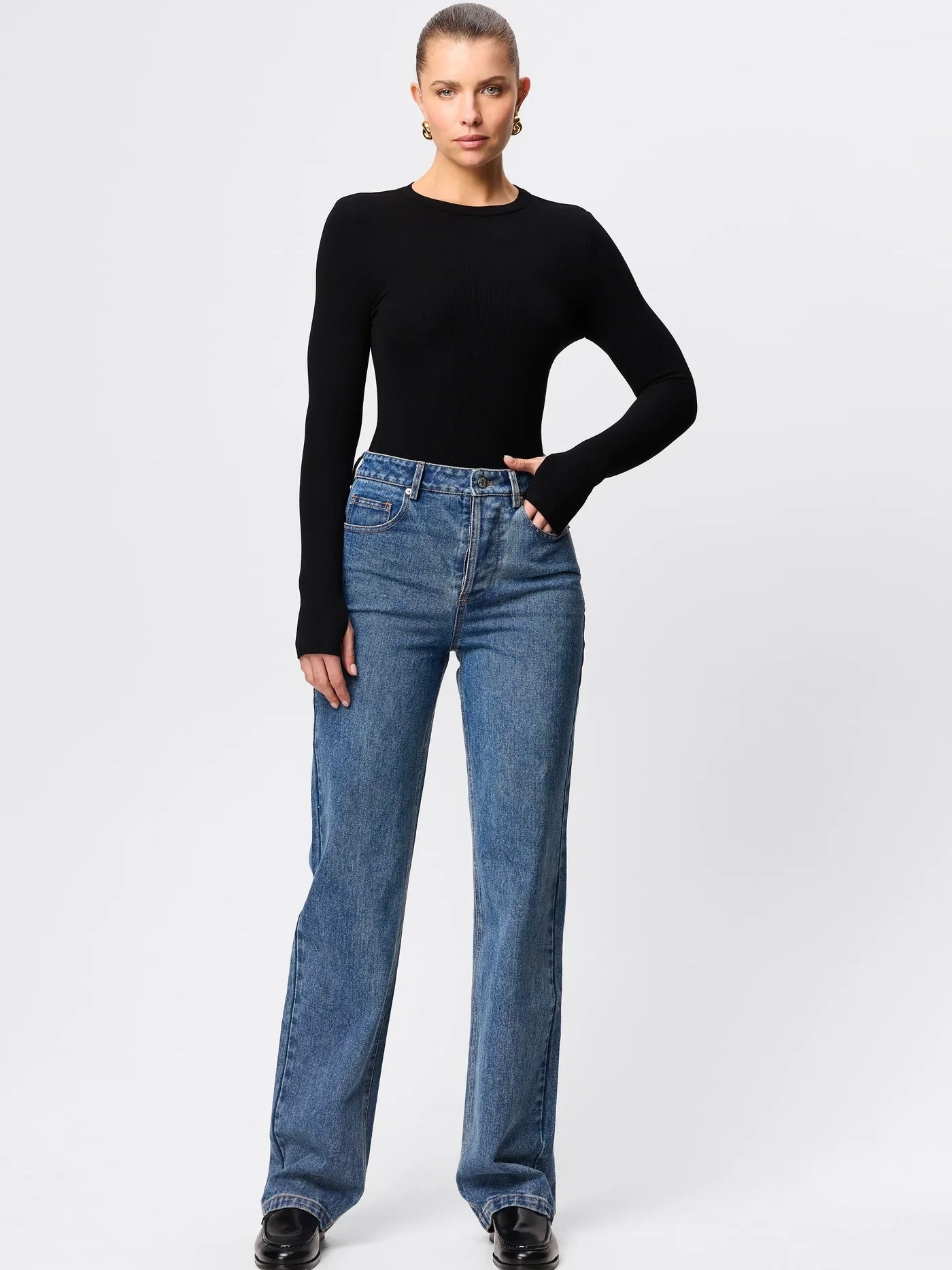 The Brooklyn Top - Black
