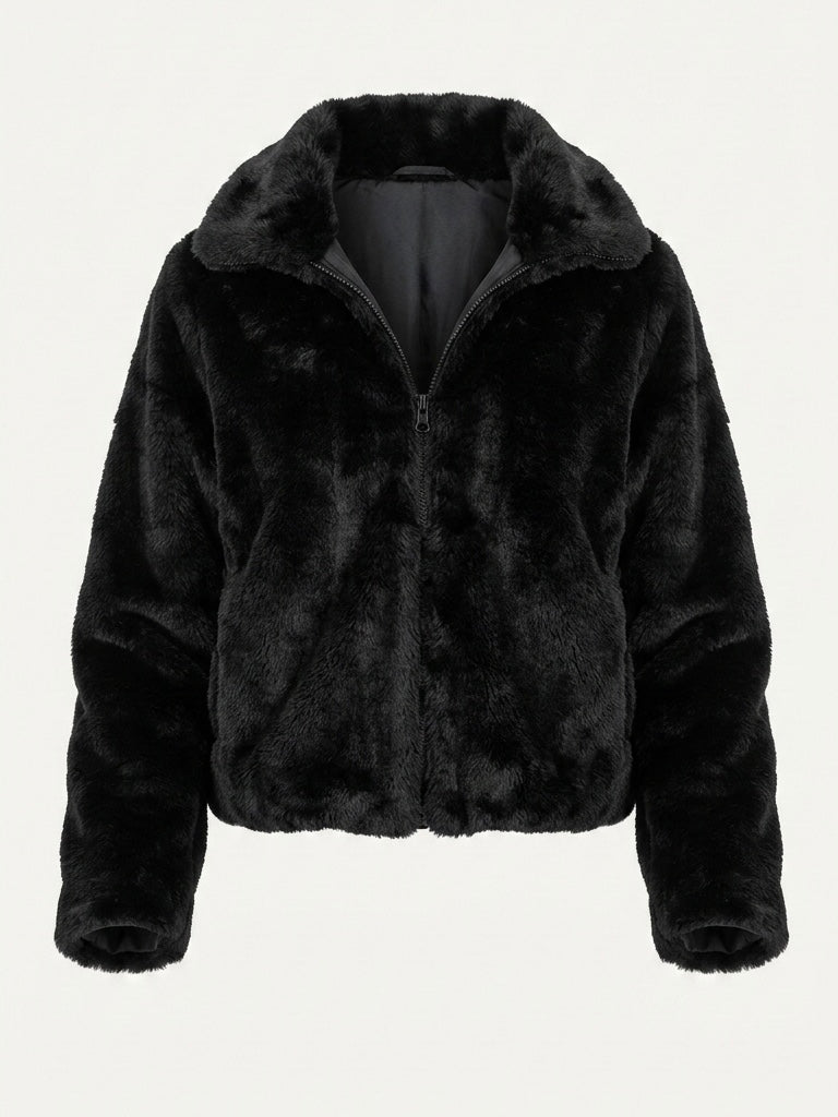 Phoebe Teddy Bomber - Black