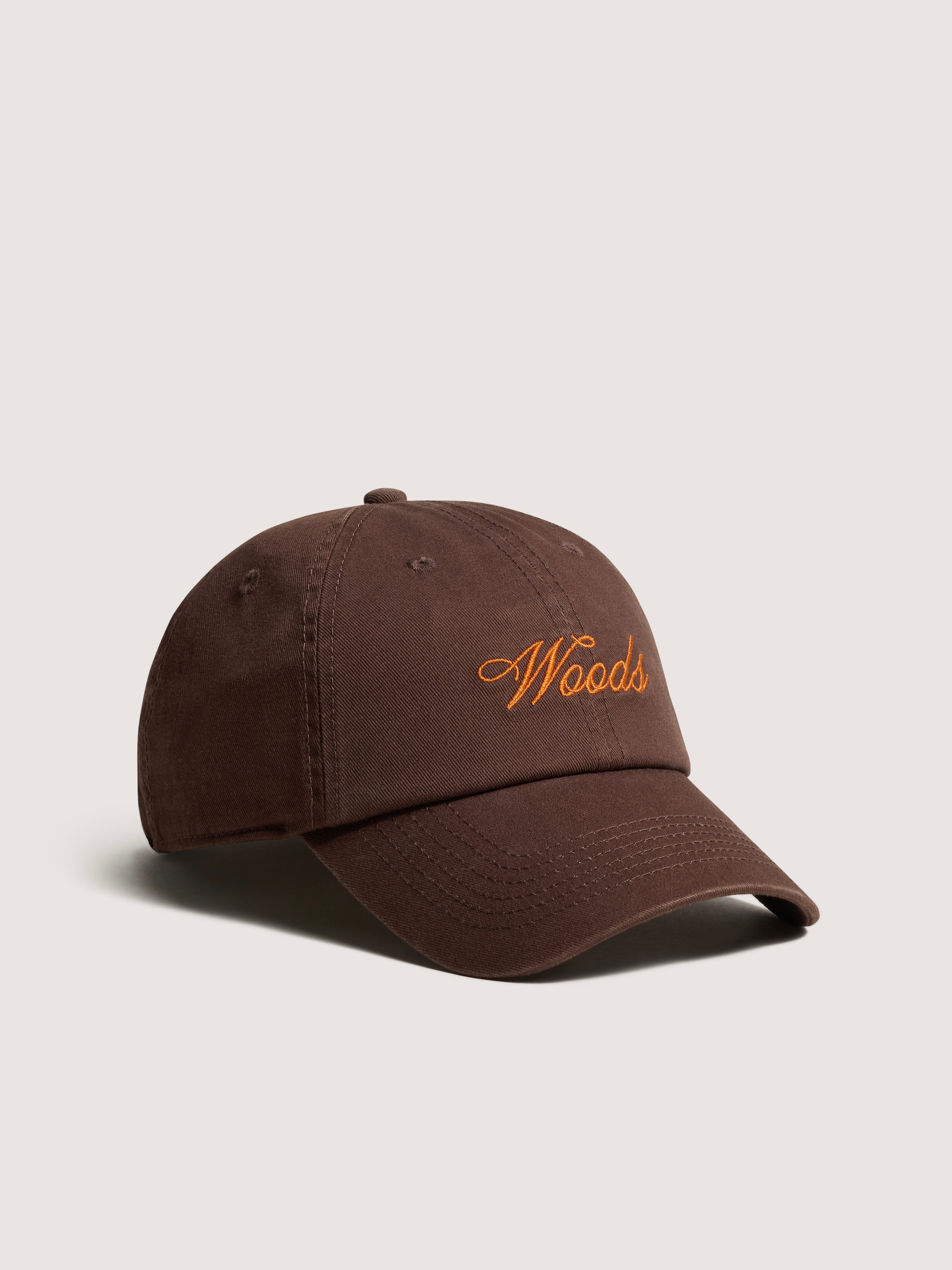 Woods Cursive Cap - Chocolate
