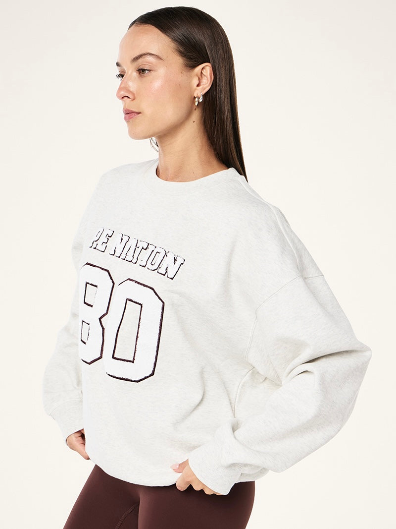 Elysian 2.0 Sweat - Snow Grey