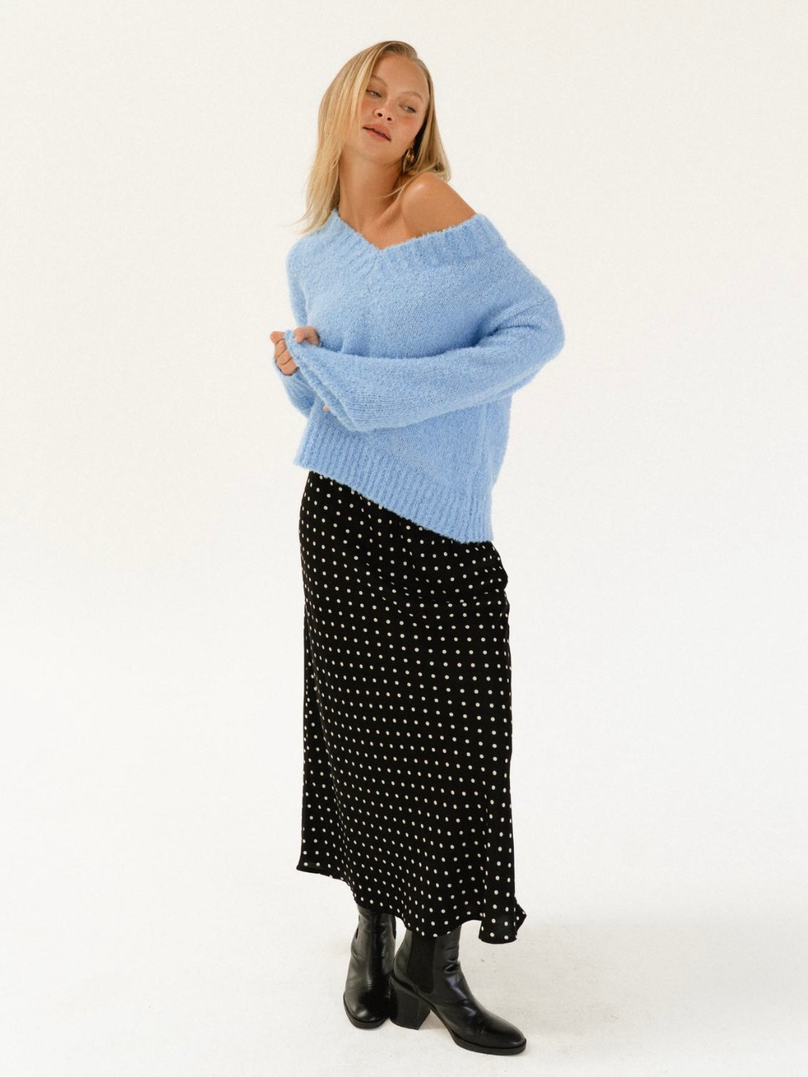 Oxford Knit - Blue