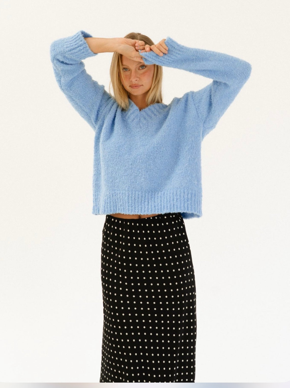 Oxford Knit - Blue