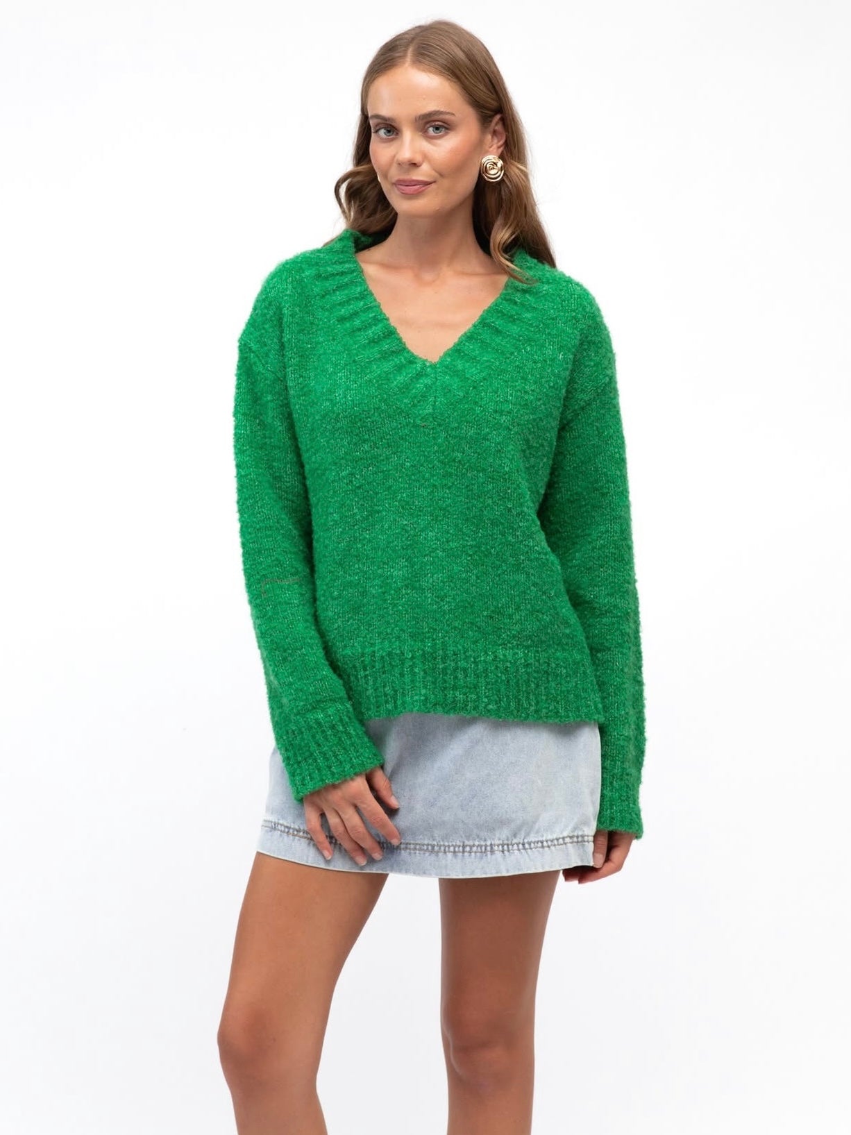 Oxford Knit - Green