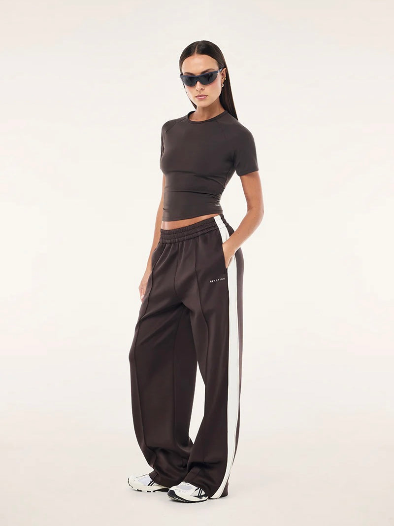 Man Down Track Pant - Major Brown