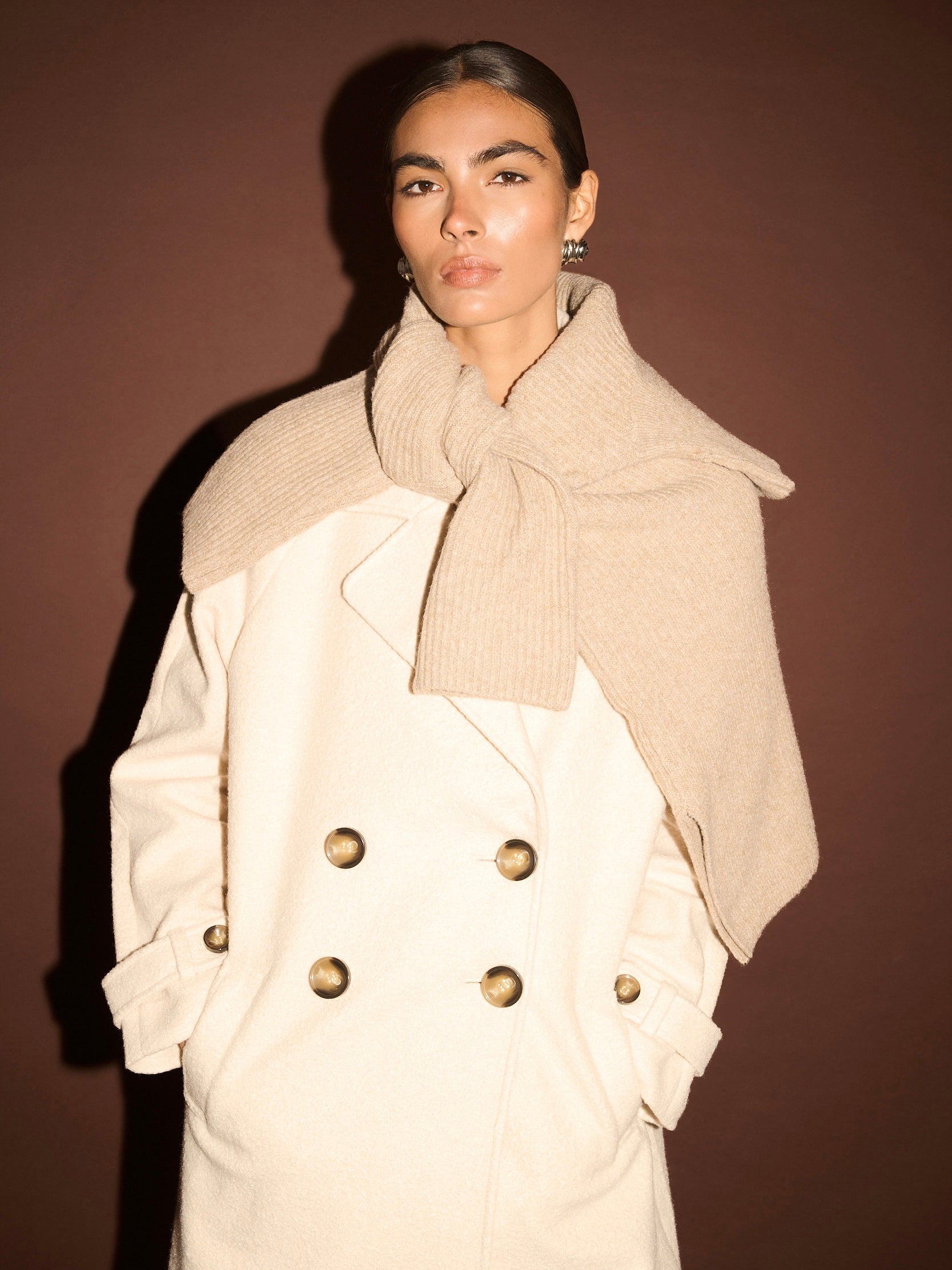 Haven  Boucle Coat