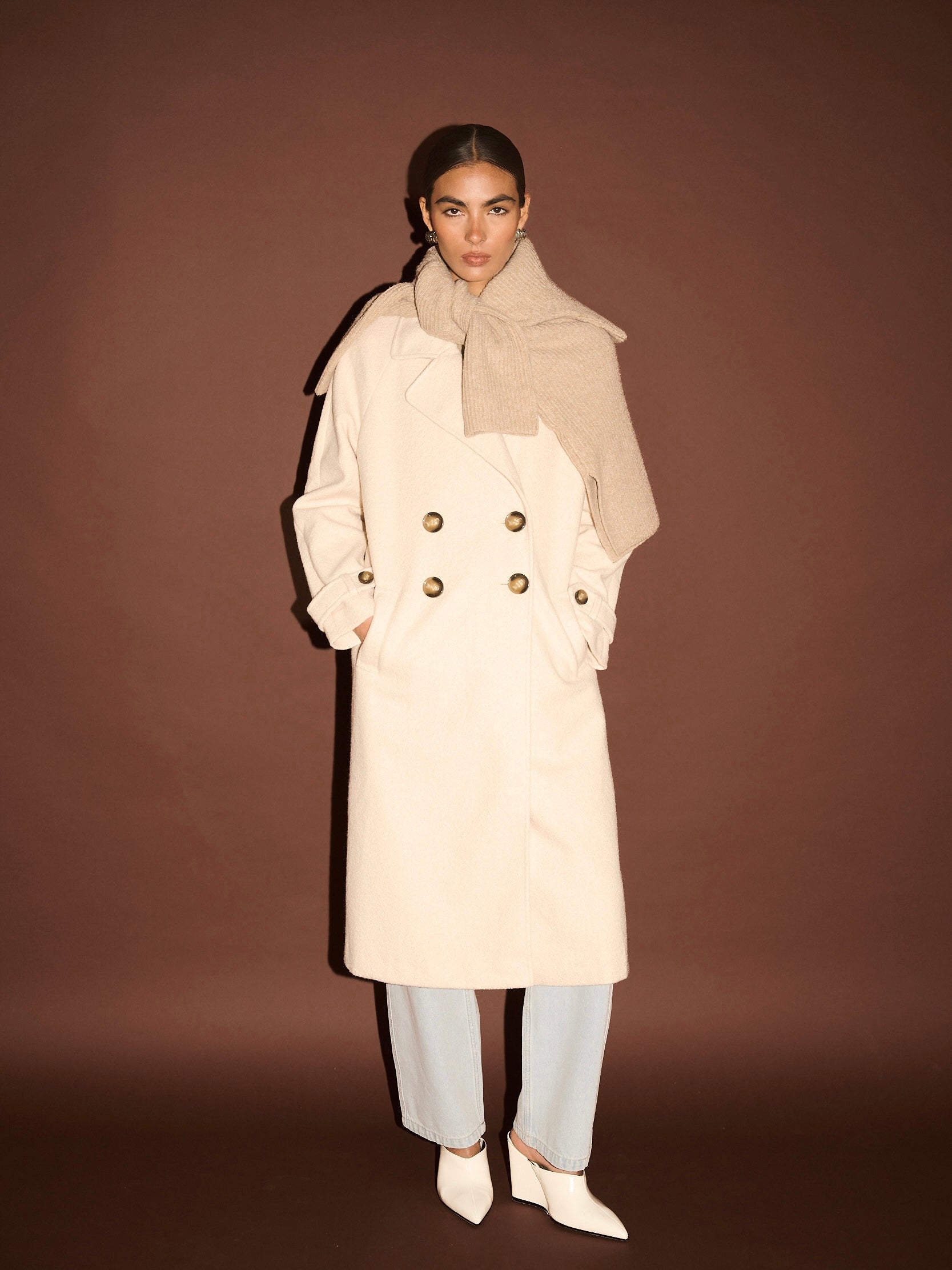 Haven  Boucle Coat