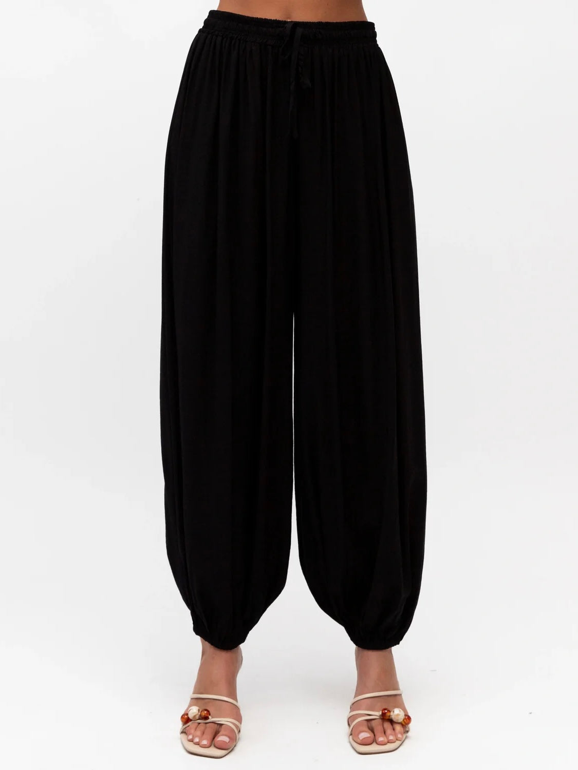 Kara Balloon Pant - Black