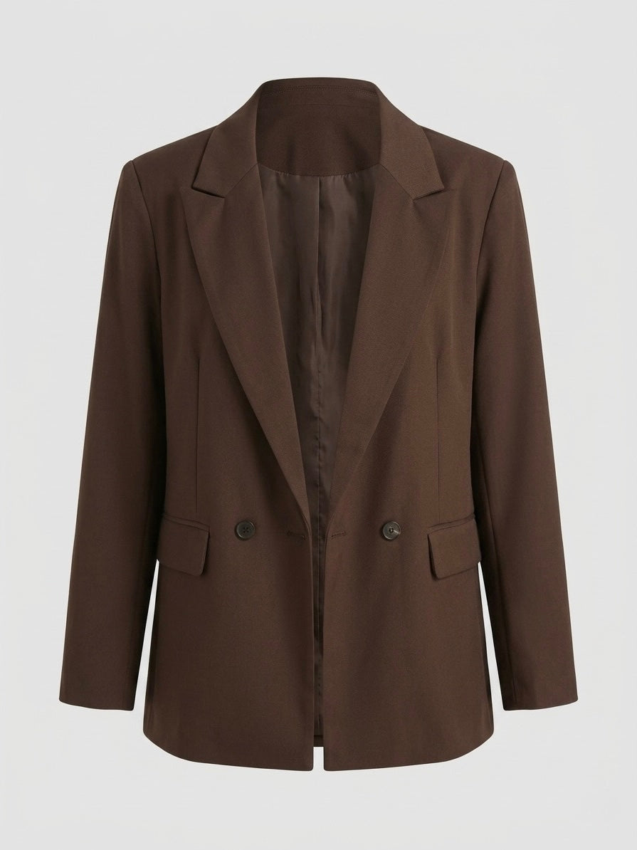 Gabby Blazer - Chocolate