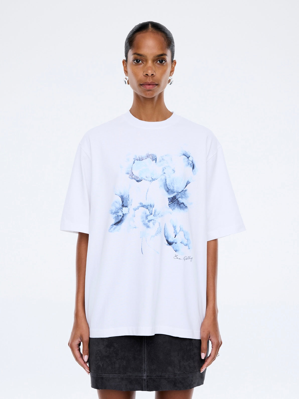 Sophia Relaxed Tee - White
