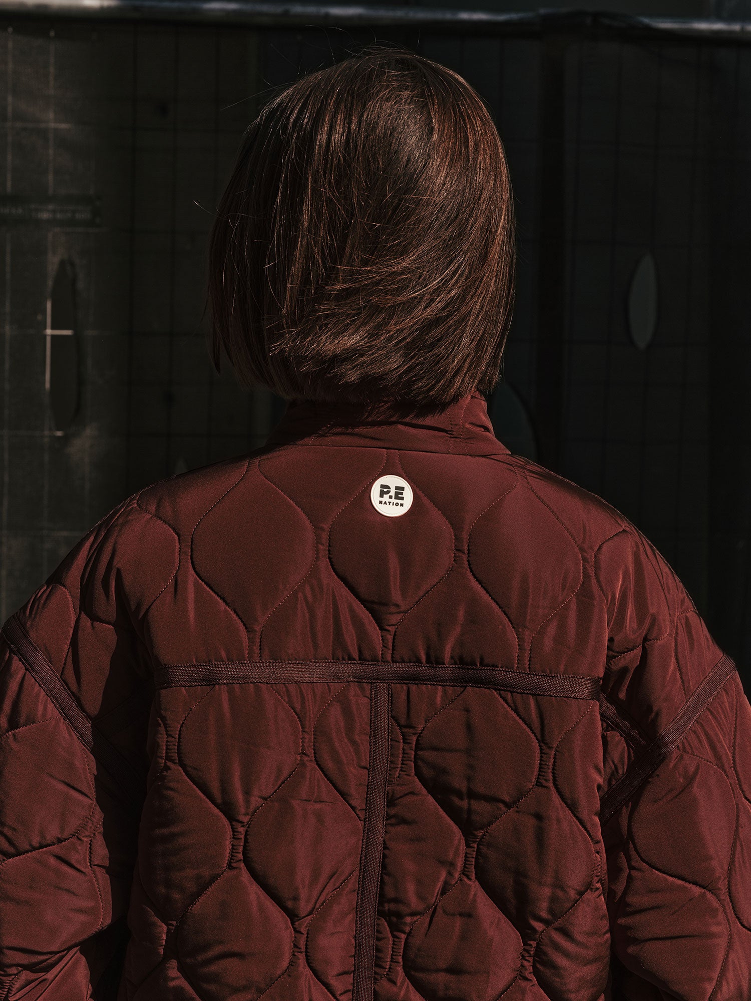 Surge Quilt Jacket - Mahogany