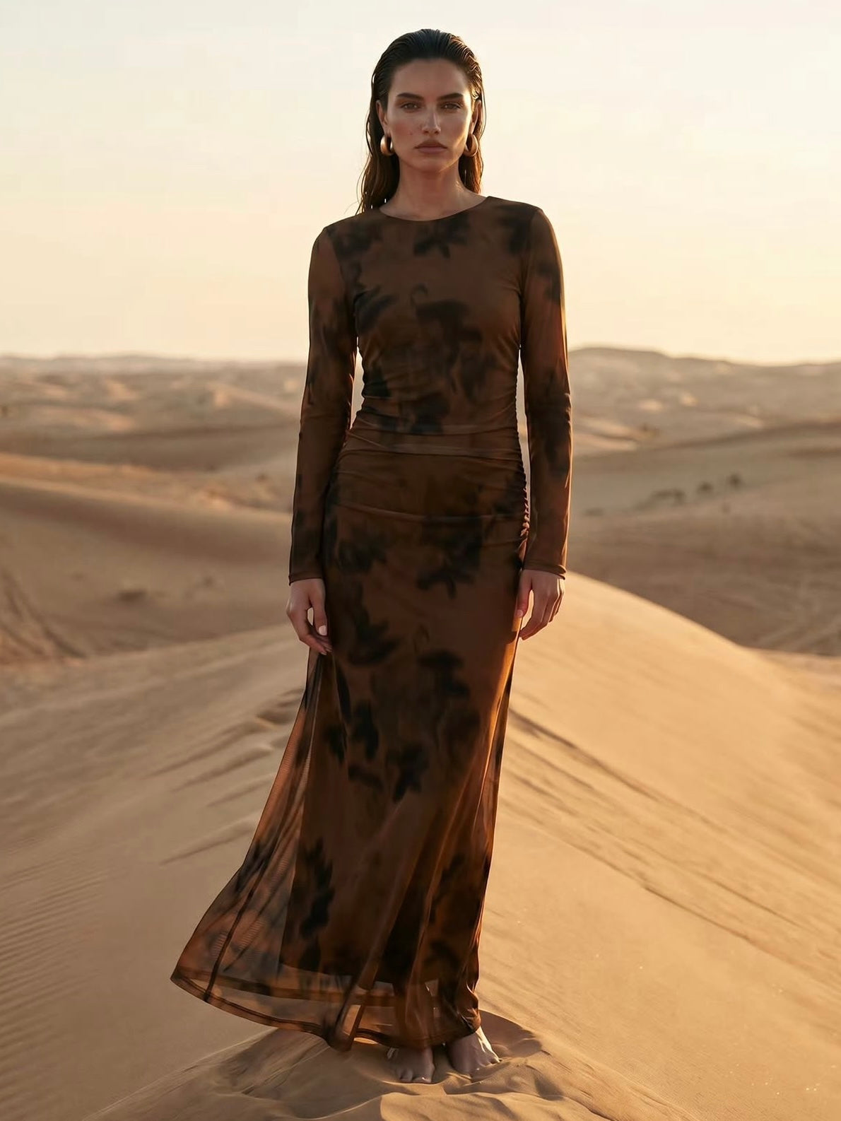 Ryann Mesh Dress