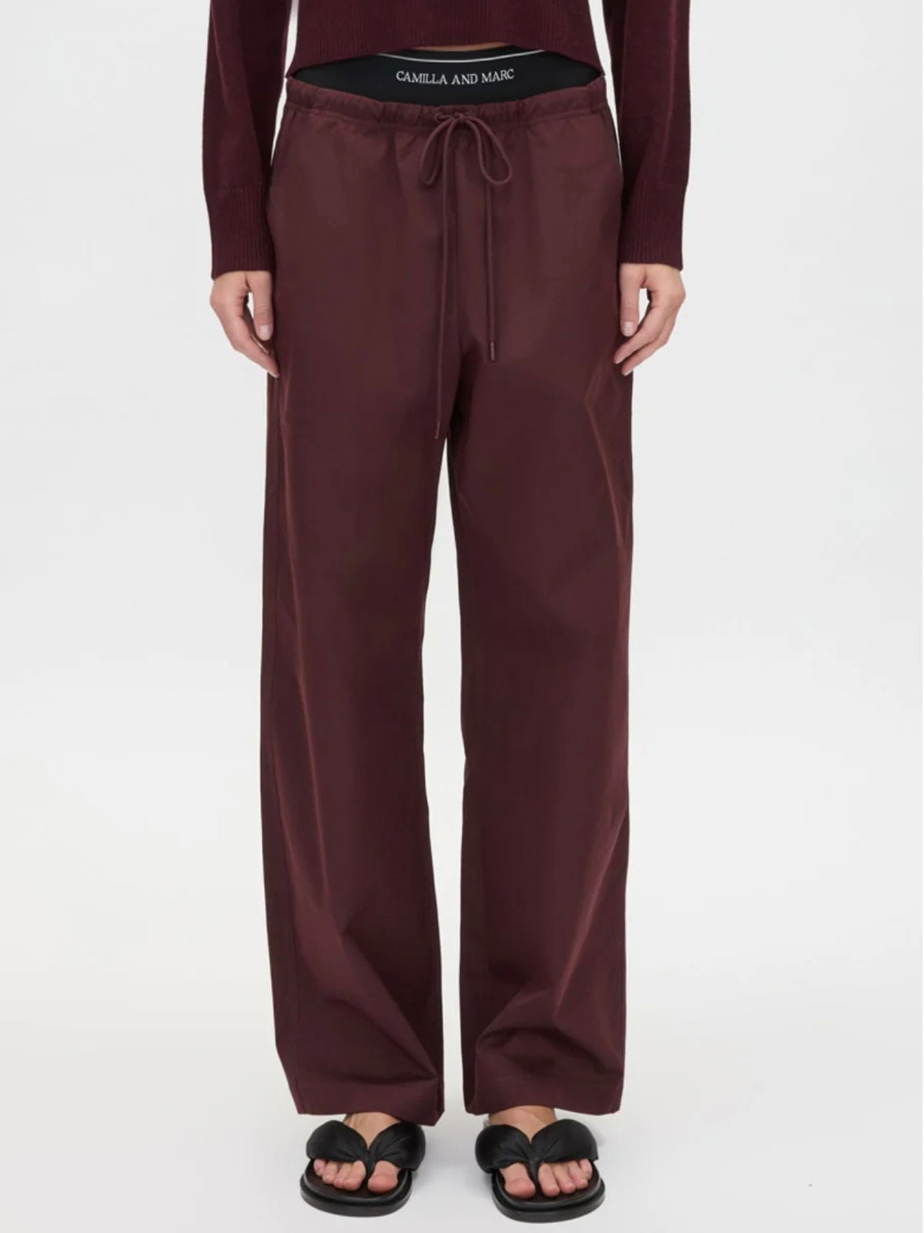 Dia Elastic Detail Pant