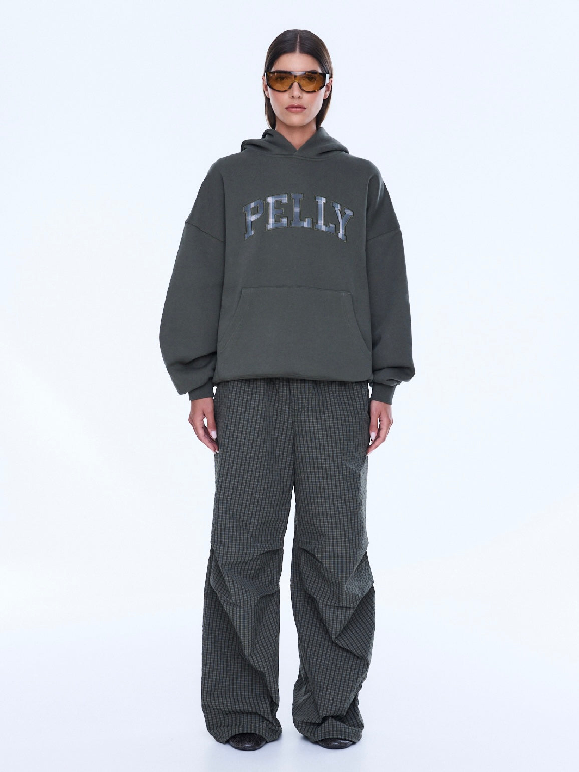 Cassie Oversized Hoodie - Olive