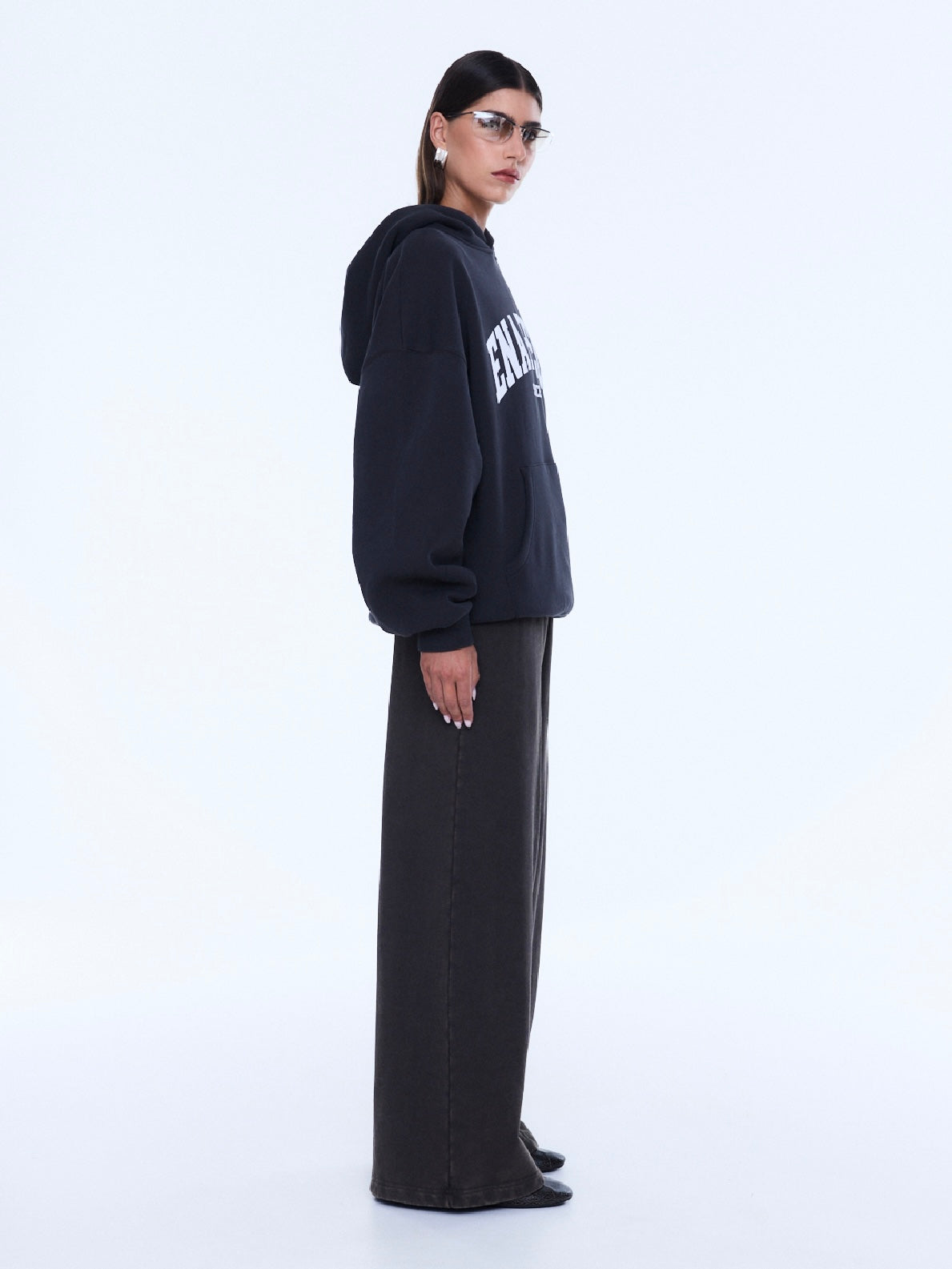 Cassie Oversized Hoodie - Phantom