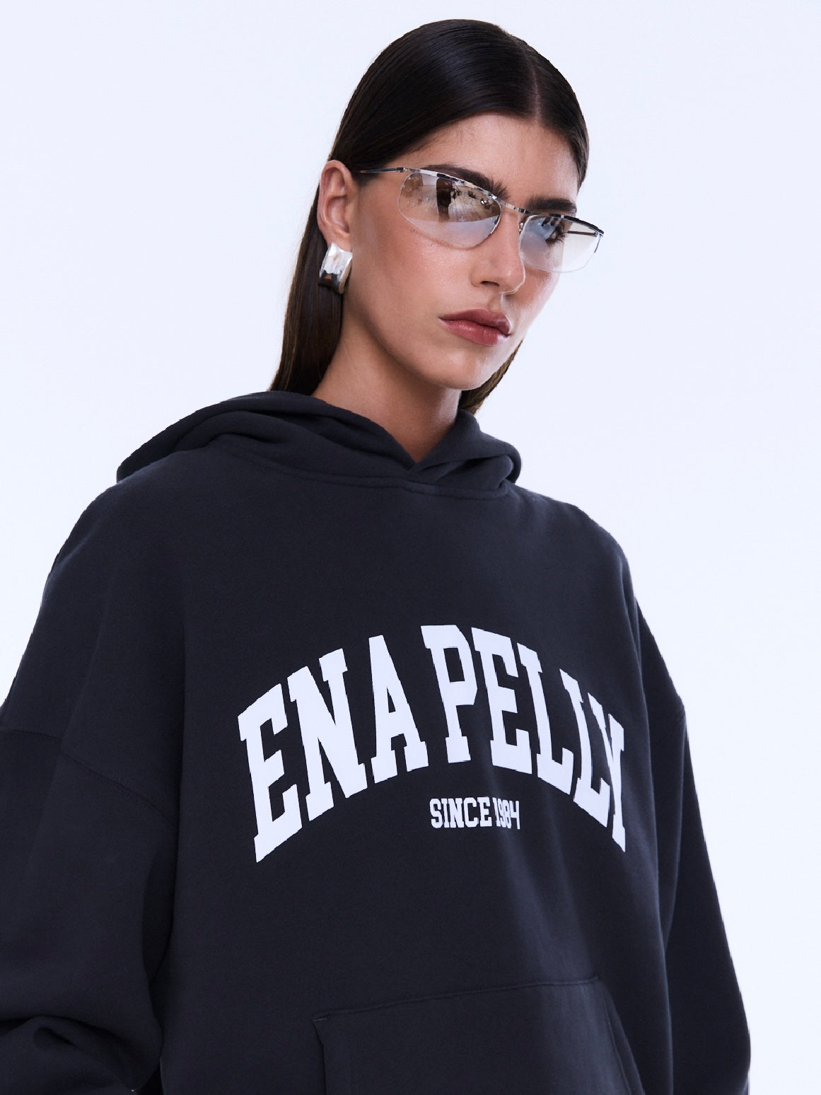 Cassie Oversized Hoodie - Phantom