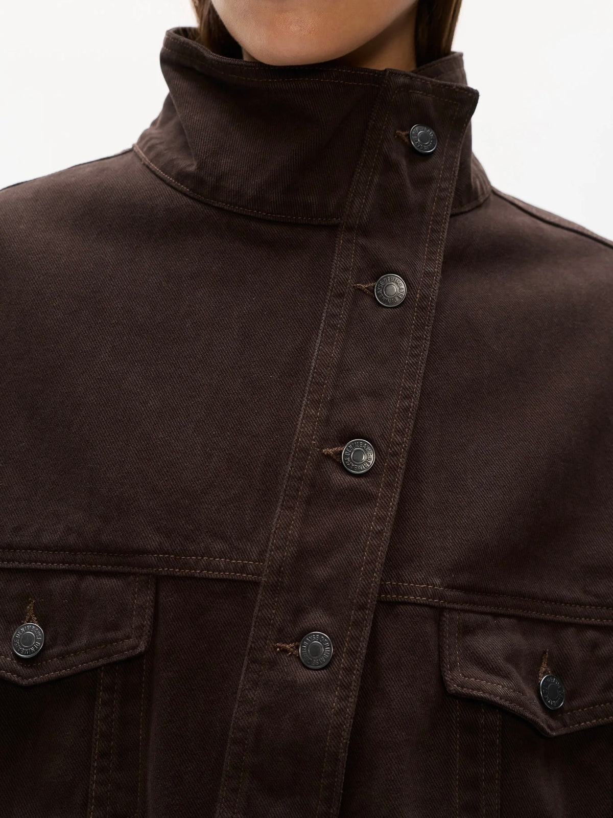 Loren Denim Jacket - Java Overdye