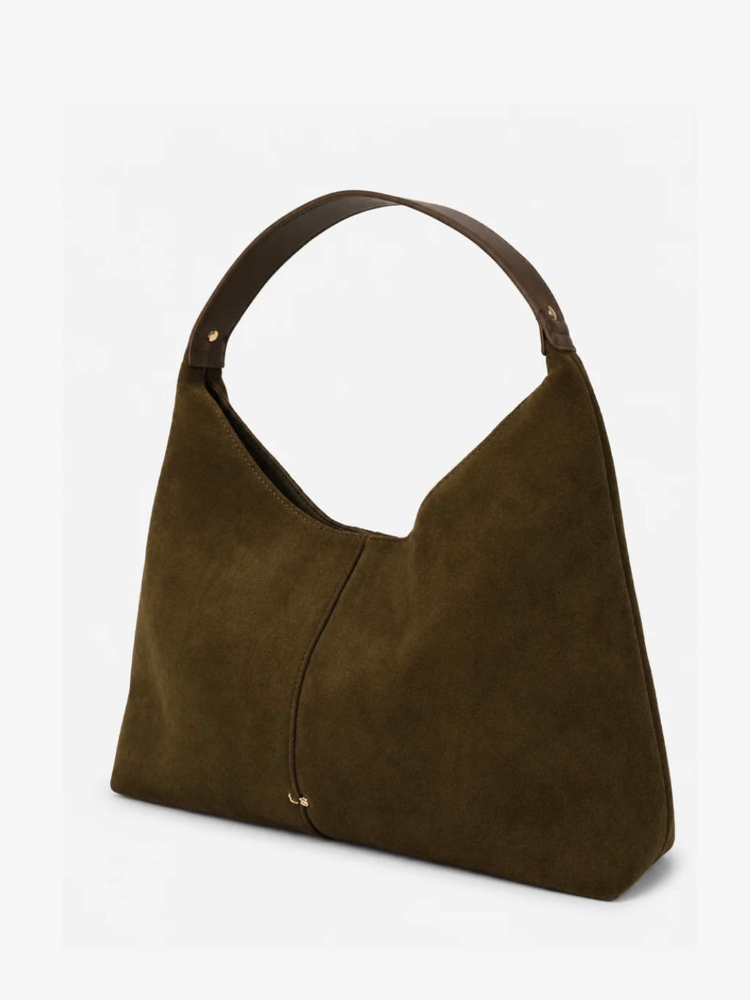 Remy Suede Bag - Olive