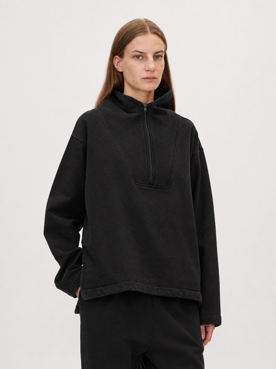 Sorrell Denim Fleece Top