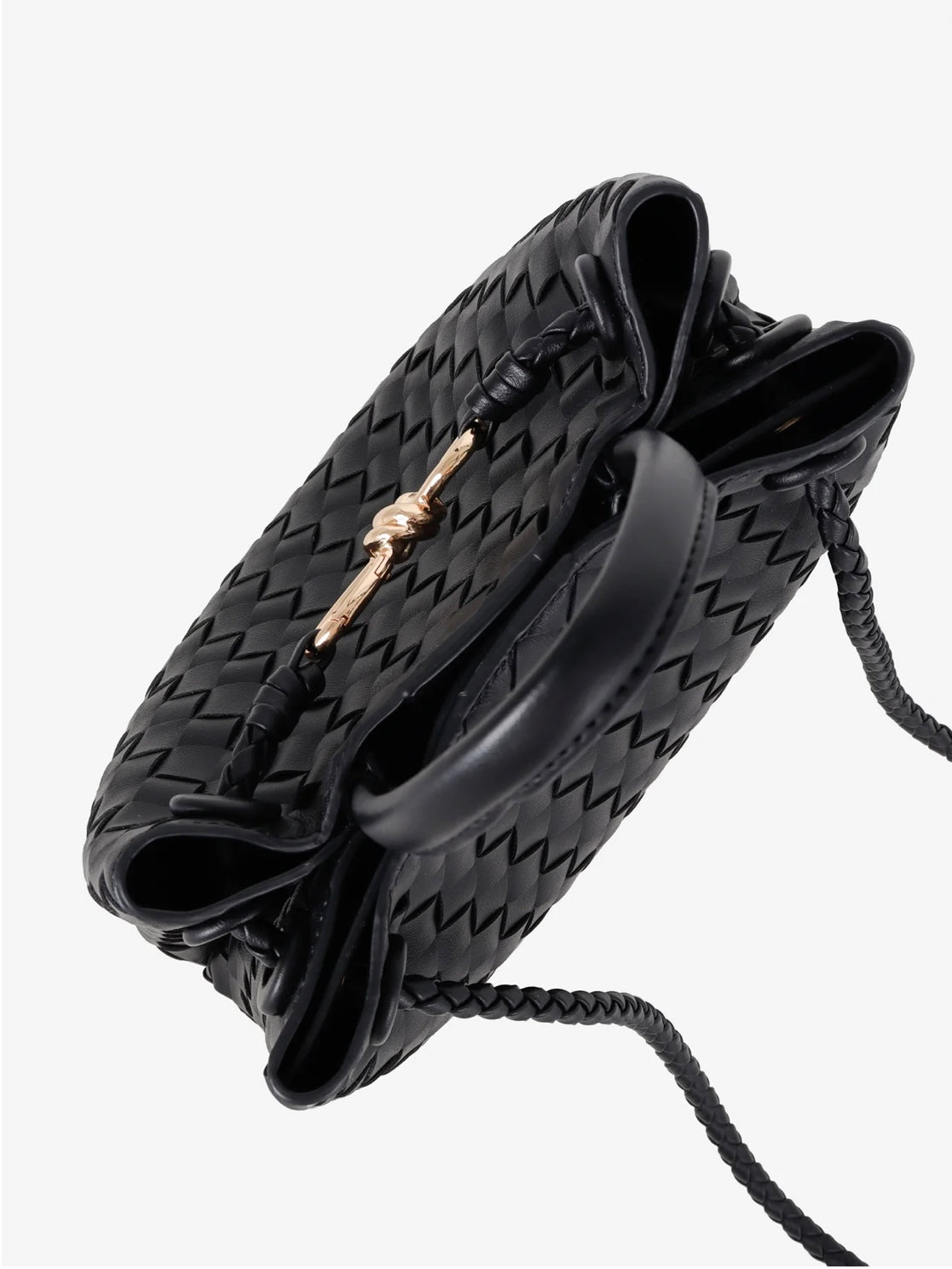 Lola Woven Bag - Black