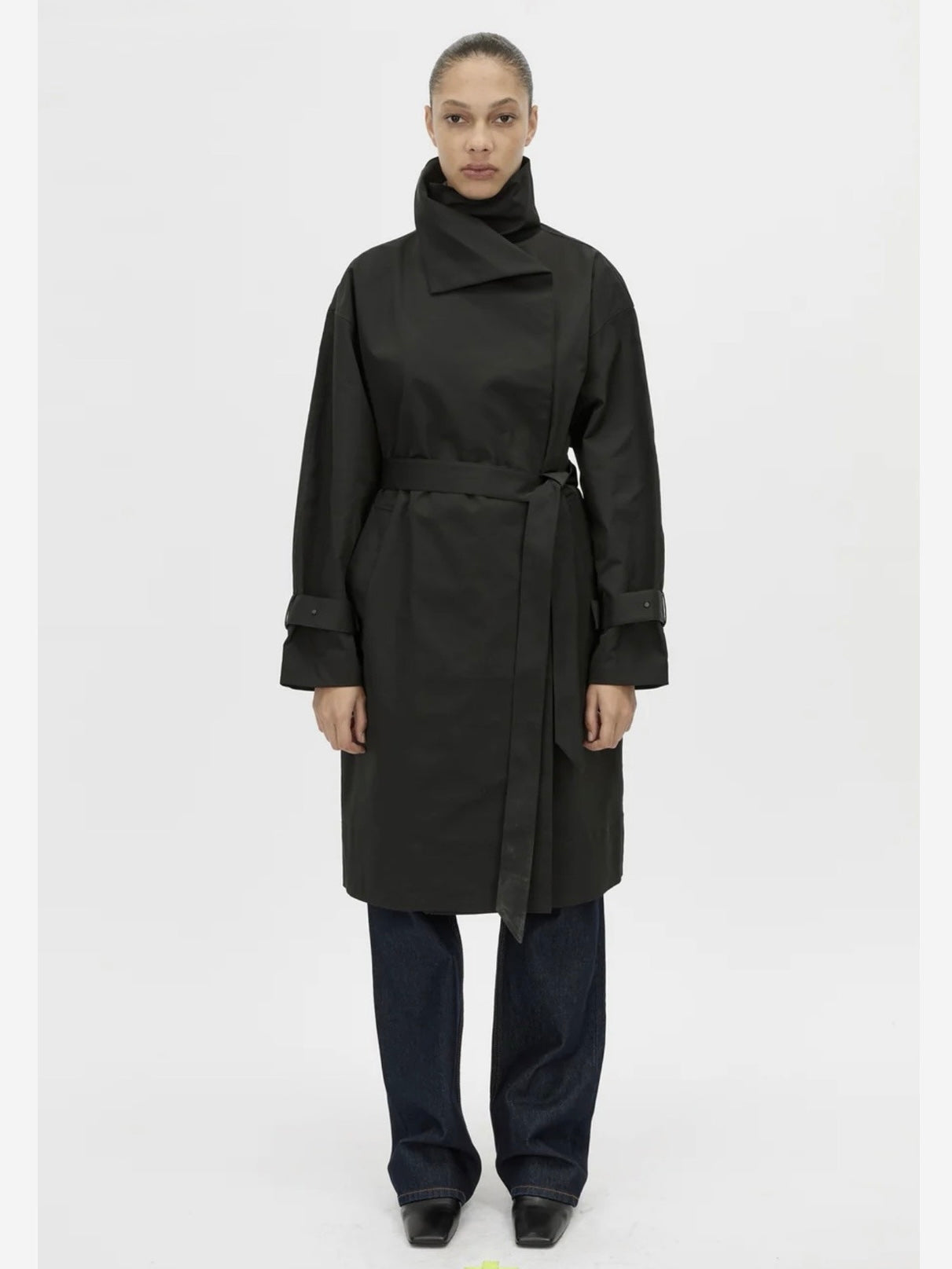 Gia Funnel Neck Coat