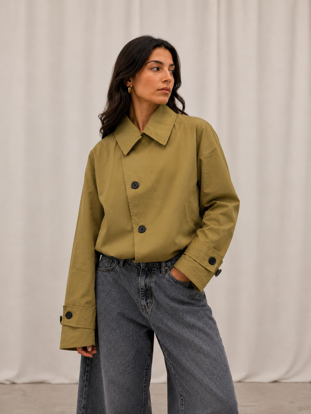 Elva Jacket - Khaki