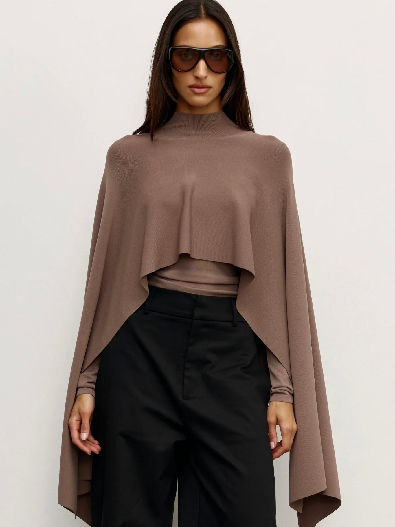Sorella Poncho - Mouse Grey