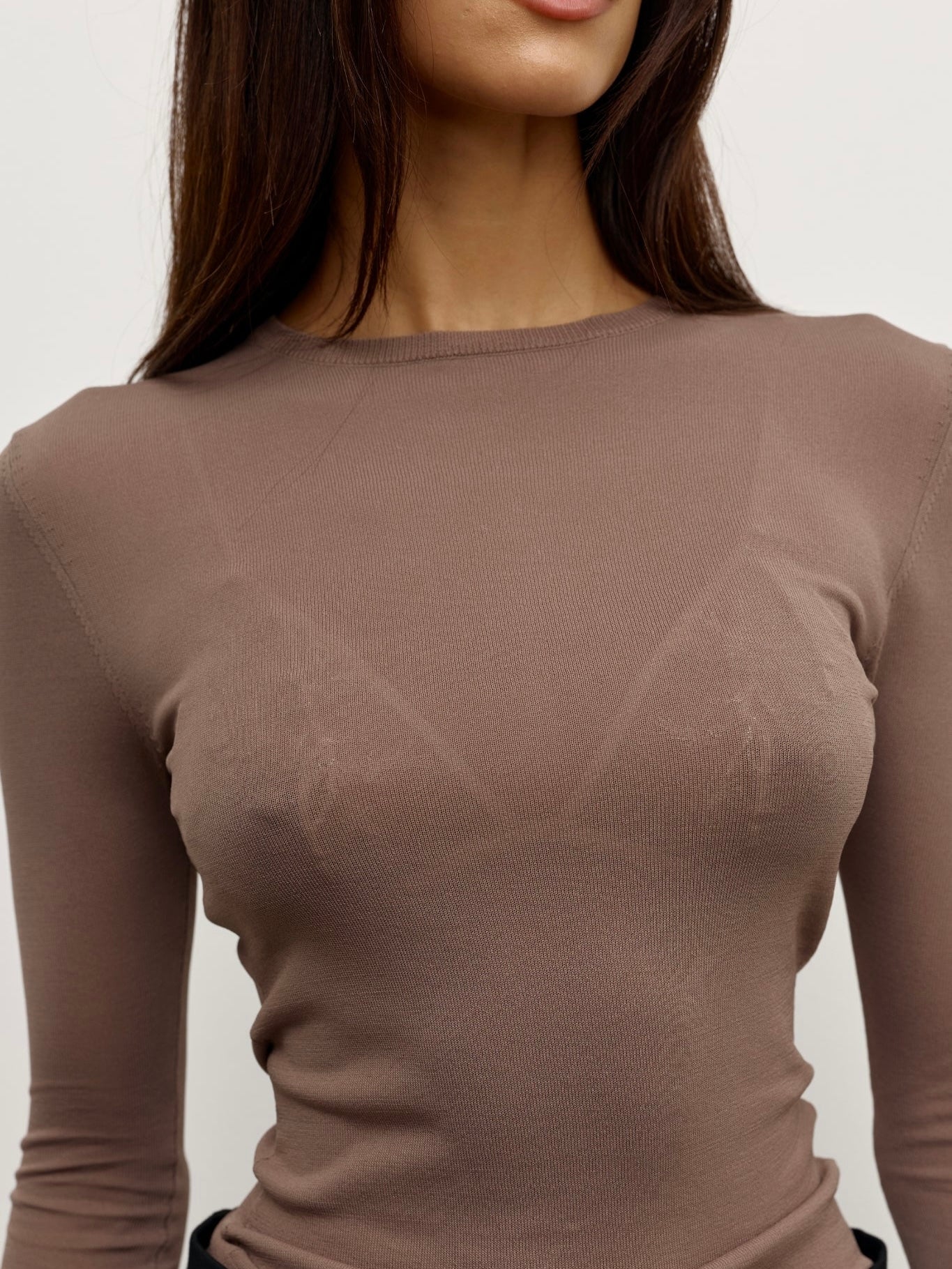 Stevie Top - Mouse Grey