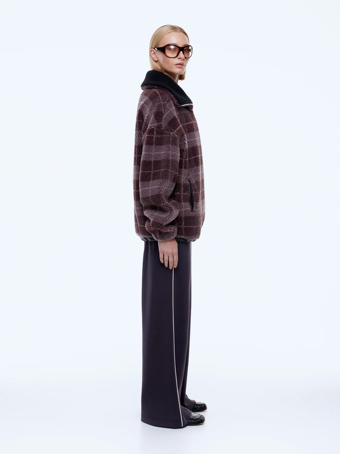 Winnie Qtr Zip - Check