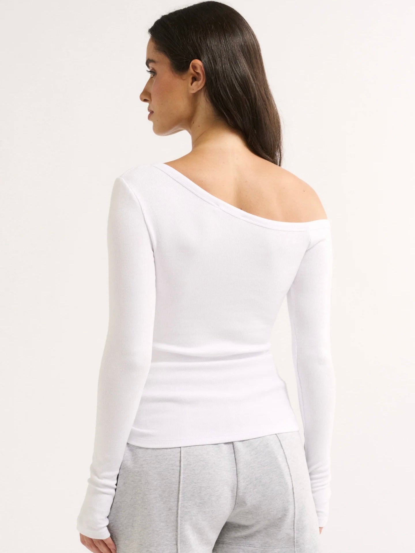 Cobie Off Shoulder Top - White
