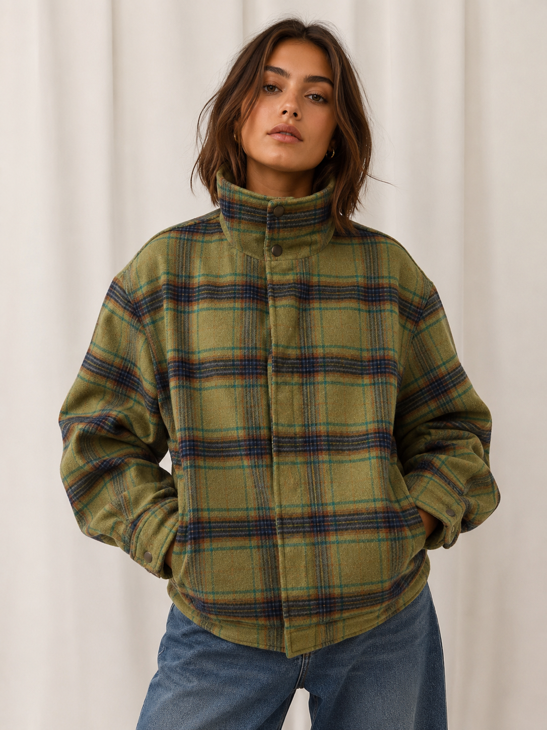 Tobi Check Jacket