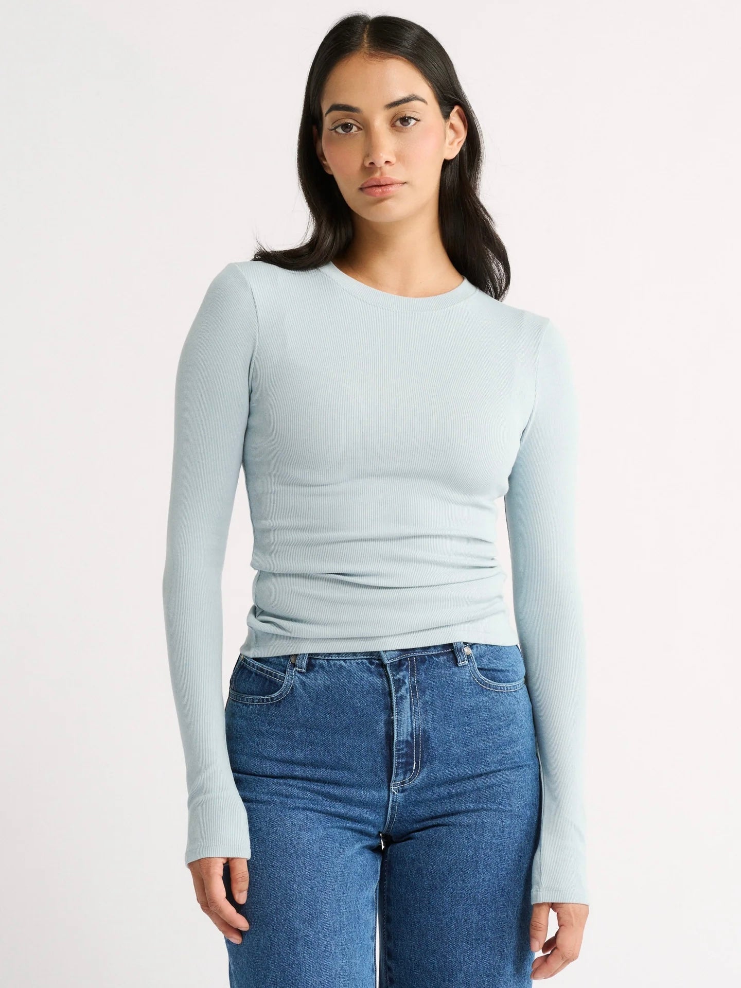 Carina Top - Stone Blue