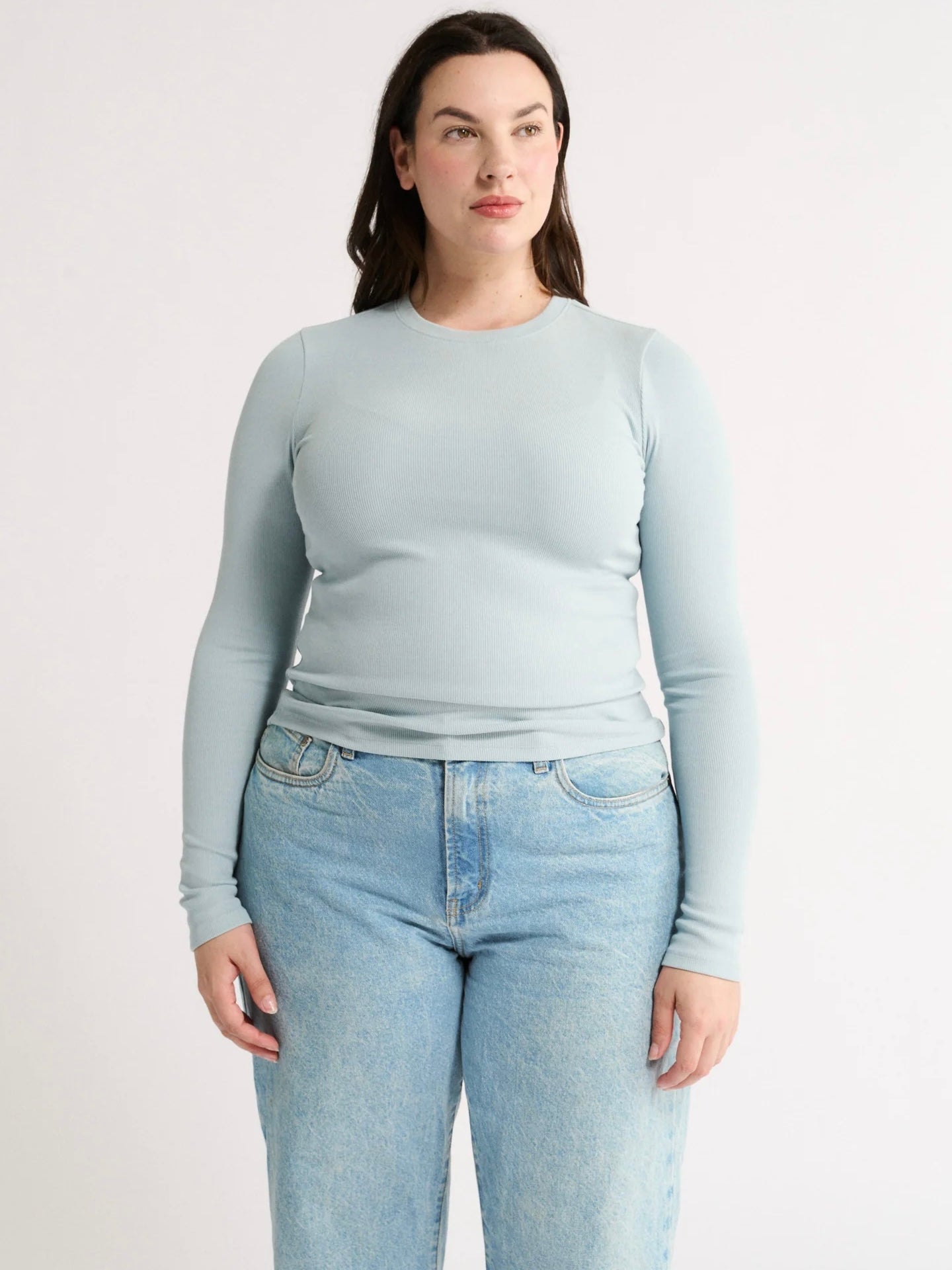 Carina Top - Stone Blue