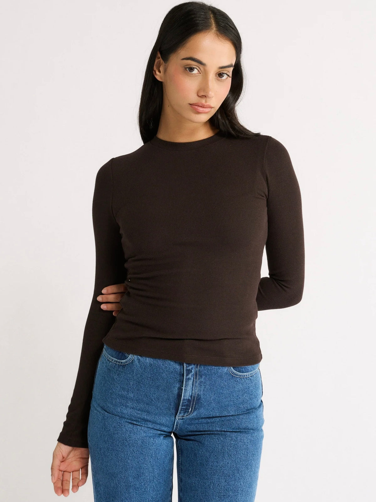 Carina Top - Chocolate