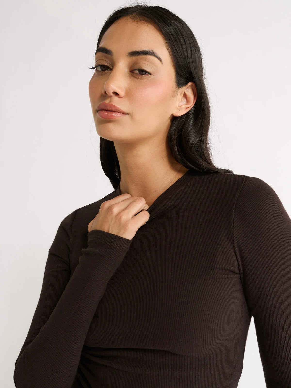 Carina Top - Chocolate