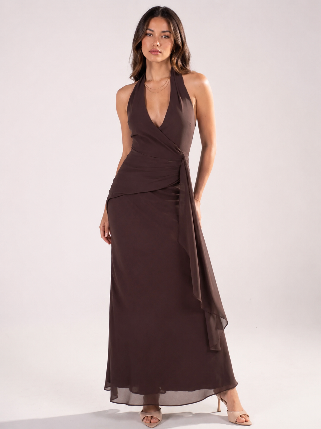 Salter Dress - Chocolate