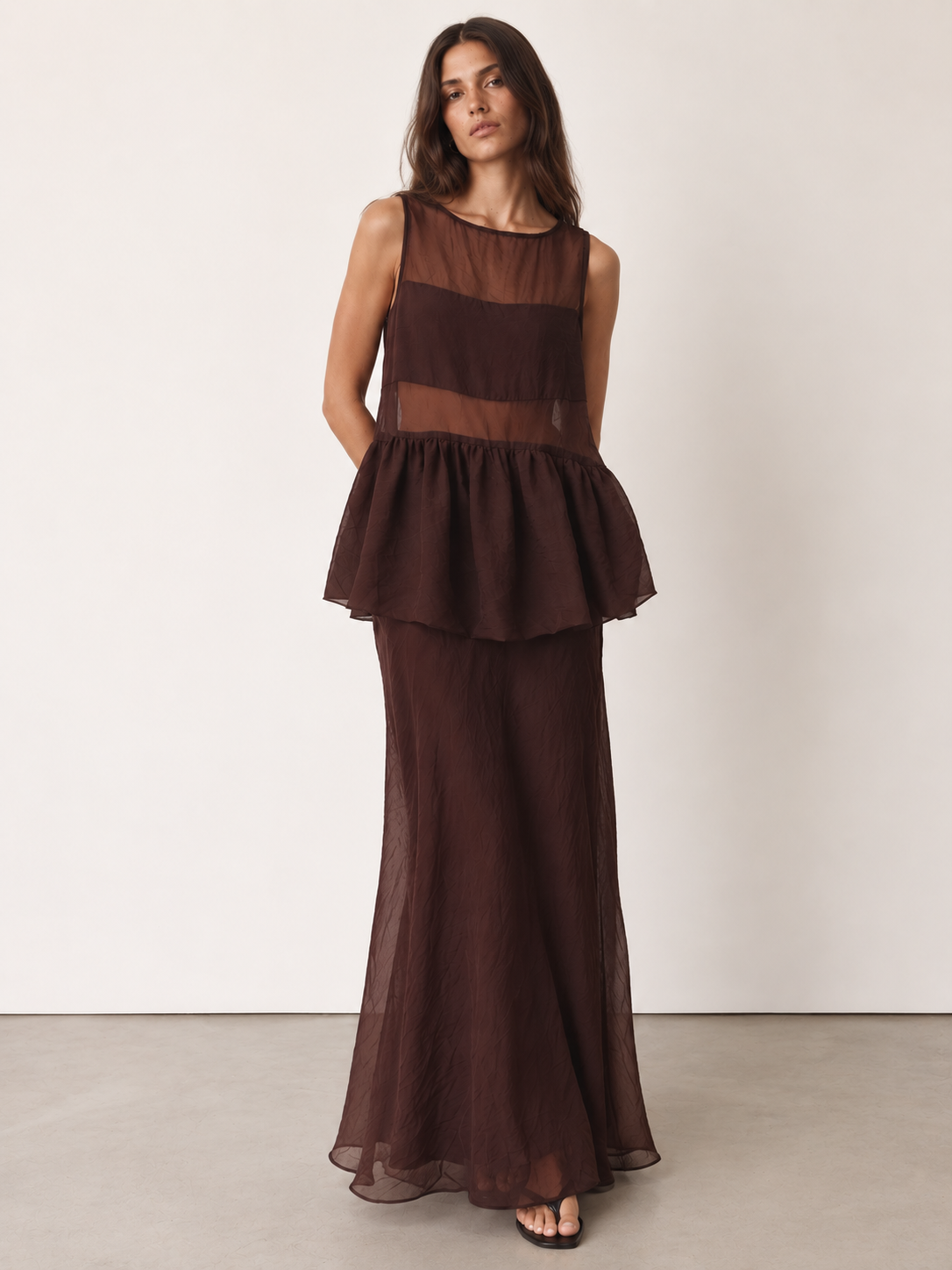 Cameron Skirt - Chocolate